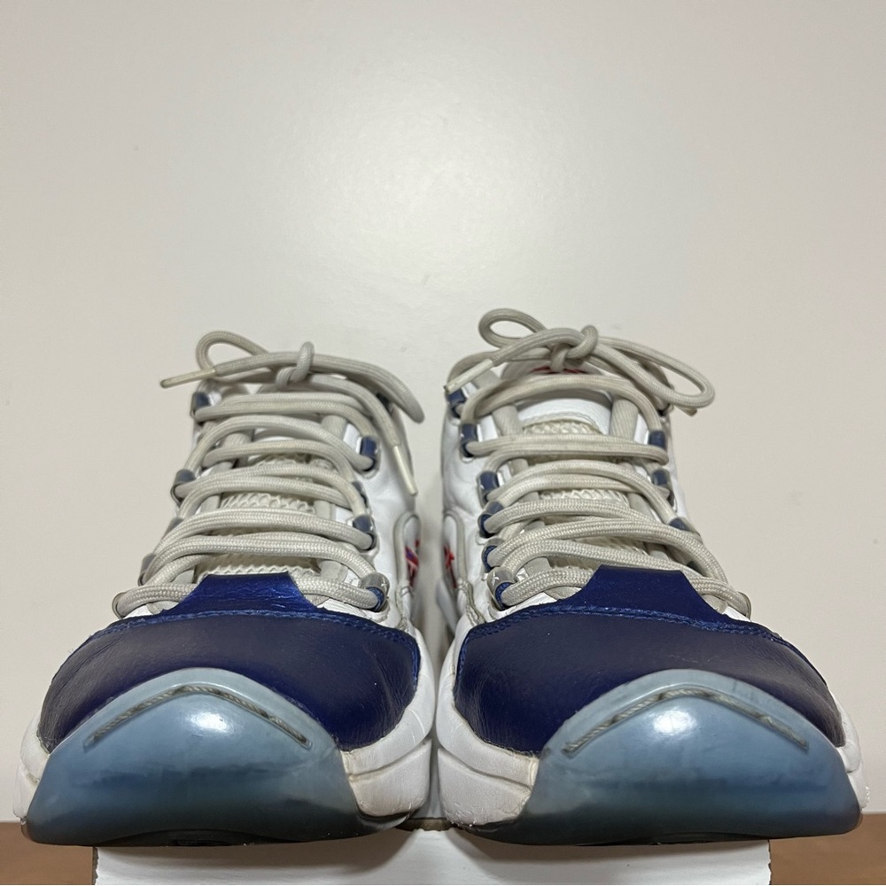 Reebok Question Mid White Pearlized Blue Toe - Allen Iverson - Size 11 GX0227 - Picture 5 of 15